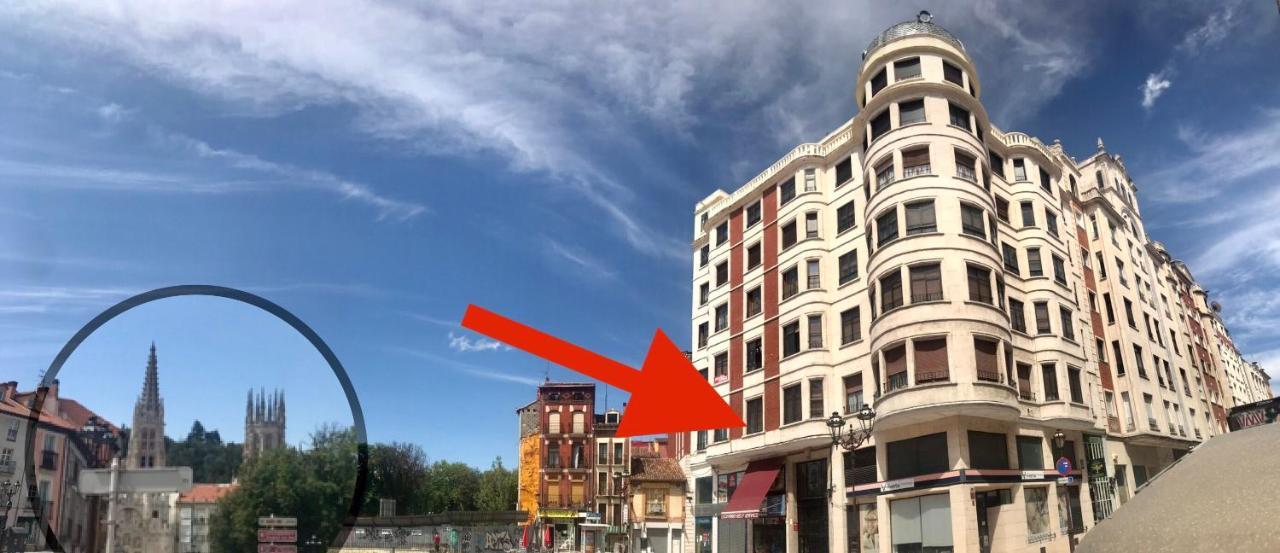 Apartmán Viendo La Catedral Desde Plaza Vega Burgo Exteriér fotografie